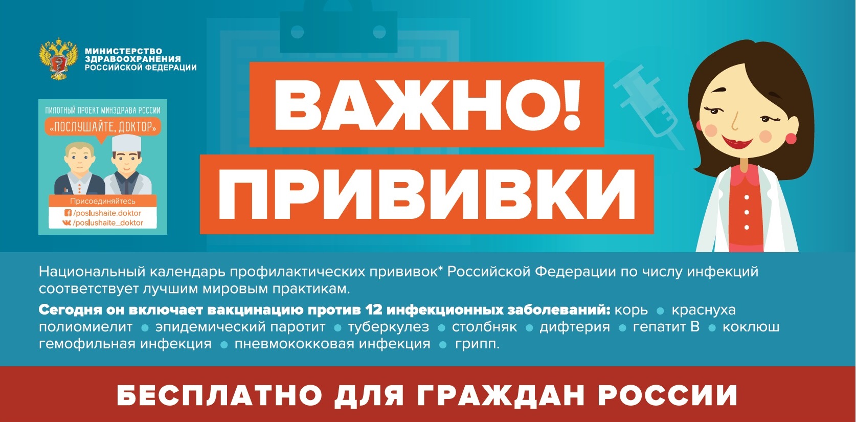 Всемирная неделя иммунизации.